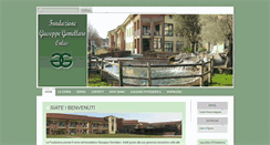 Desktop Screenshot of fondazionegemellaro.it